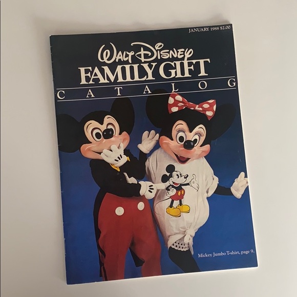 Disney Other Vintage Walt Disney Family Gift Catalog Jan 988 Poshmark